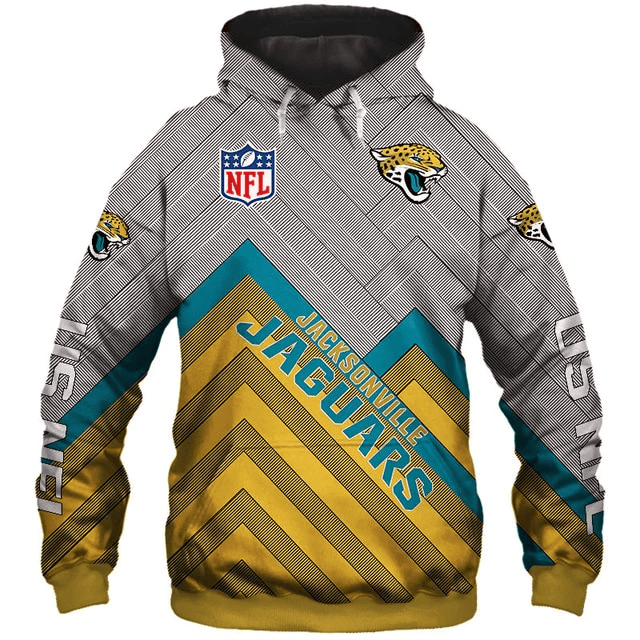 Jacksonville Jaguars Printed 3D Hoodie