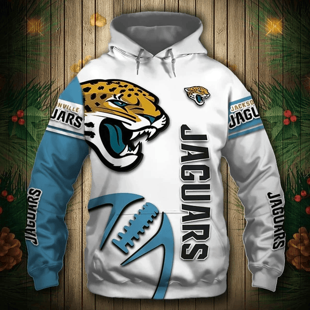 Jacksonville Jaguars Zigzag Casual Printed 3D Hoodie