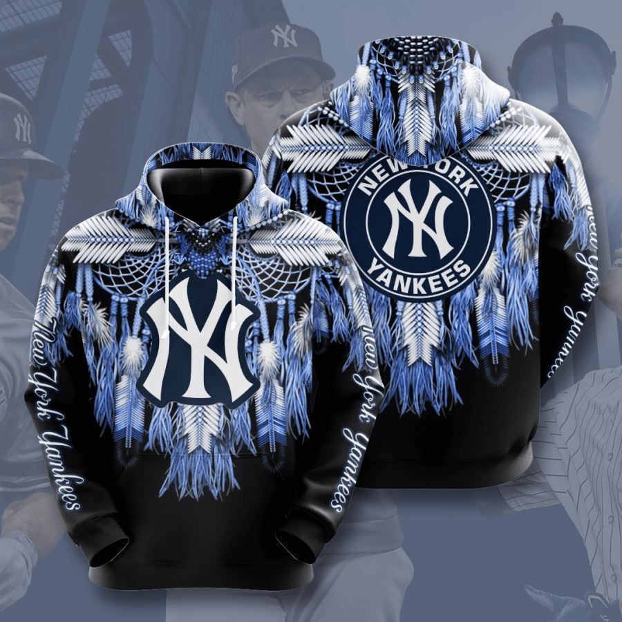 New York Yankees No1458 Custom Hoodie Zip Hoodie PH3134