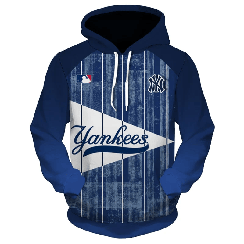 New York Yankees Printed 3D Hoodie