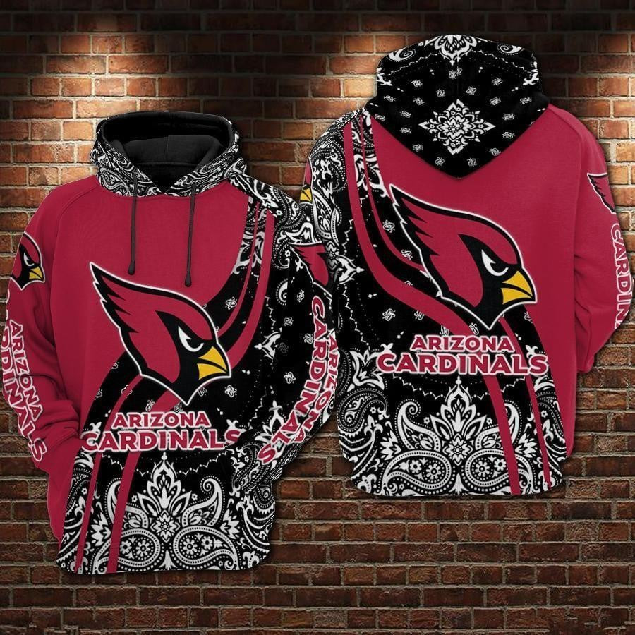 NFL Arizona Cardinals 3D Hoodie, Zip Hoodie, Sweatshirt TR3370