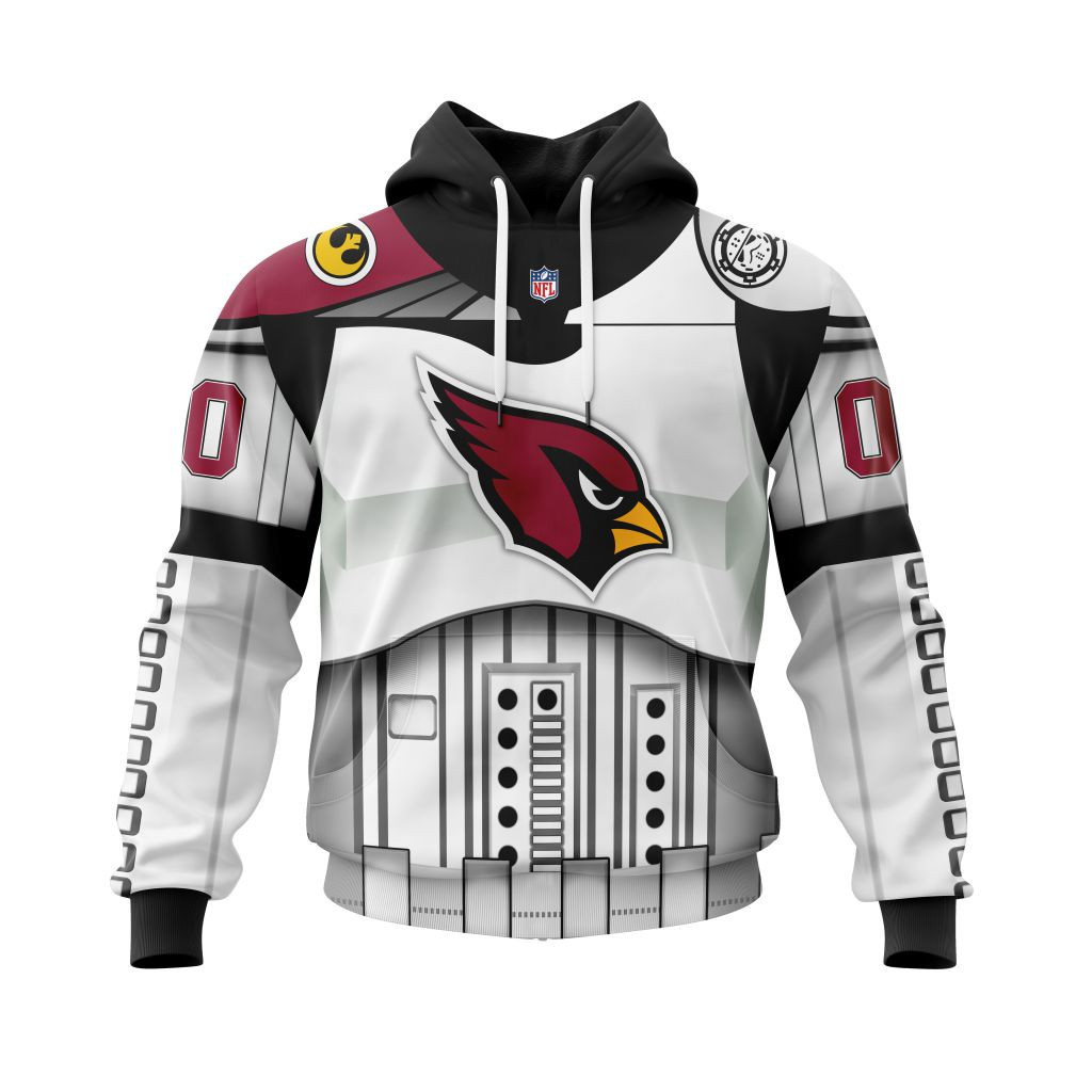 Nfl Arizona Cardinals Specialized Star Wars May The 4Th Be With You V0322 Hoodie Zip Hoodie TR699