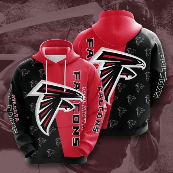 NFL Atlanta Falcons 3D Hoodie, Zip Hoodie, Sweatshirt TR3469