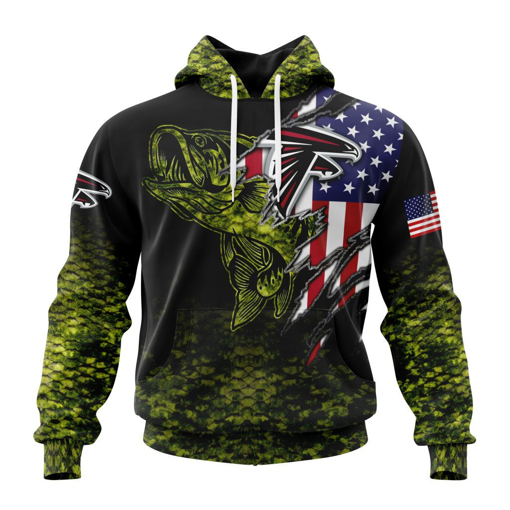 Nfl Atlanta Falcons Special Camo Fishing St2202 Hoodie Zip Hoodie TR530