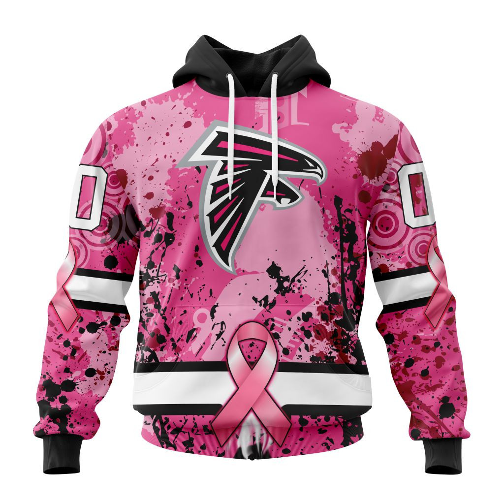 Nfl Atlanta Falcons Specialized Specialized Design I Pink I Can In October We Wear Pink Breast Cancer Hoodie Zip Hoodie PH800