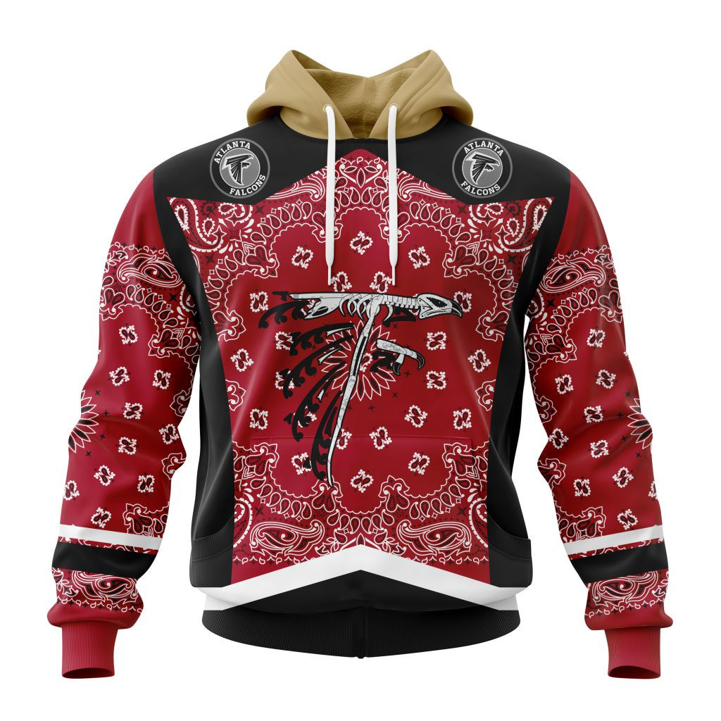 Nfl Atlanta Falcons Specialized Unisex Kits In Classic Style Hoodie Zip Hoodie PH168