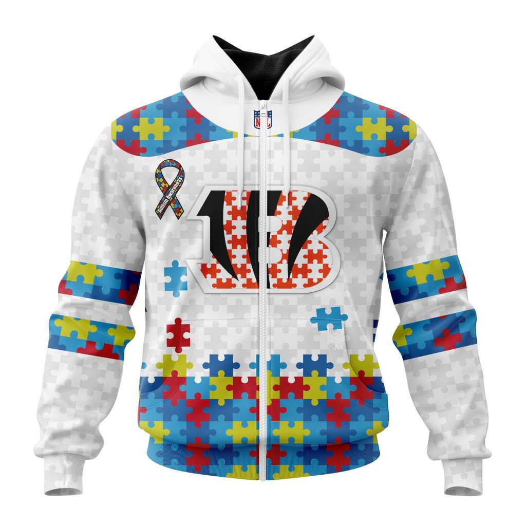 Nfl Baltimore Ravens Special Autism Awareness Design St2304 Hoodie Zip Hoodie TR61