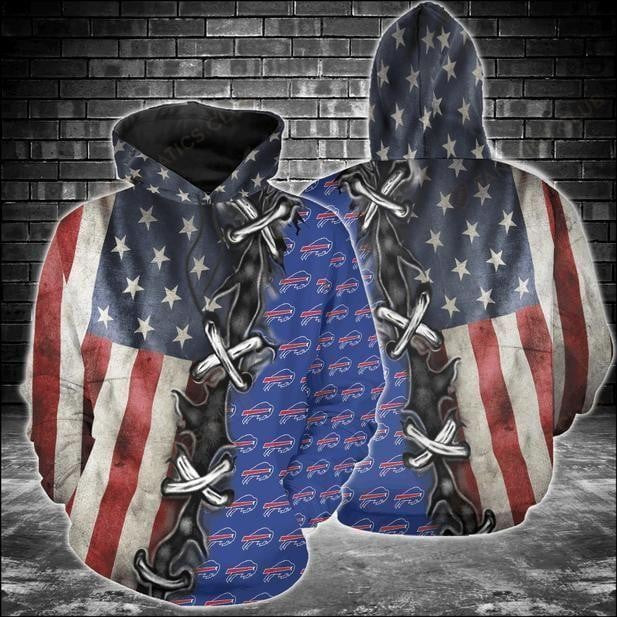 NFL Buffalo Bills 3D Hoodie, Zip Hoodie, Sweatshirt TR3757