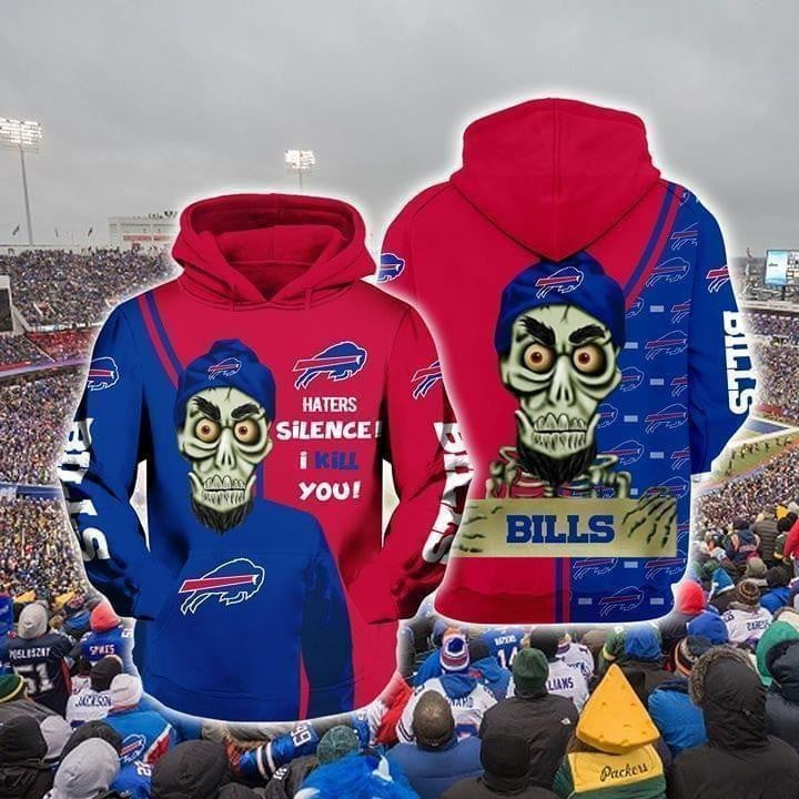 NFL Buffalo Bills Achmed The Dead Terrorist Haters Silence I Kill Yous And Zippered 3D 3D Hoodie, Zip Hoodie, Sweatshirt TR3713