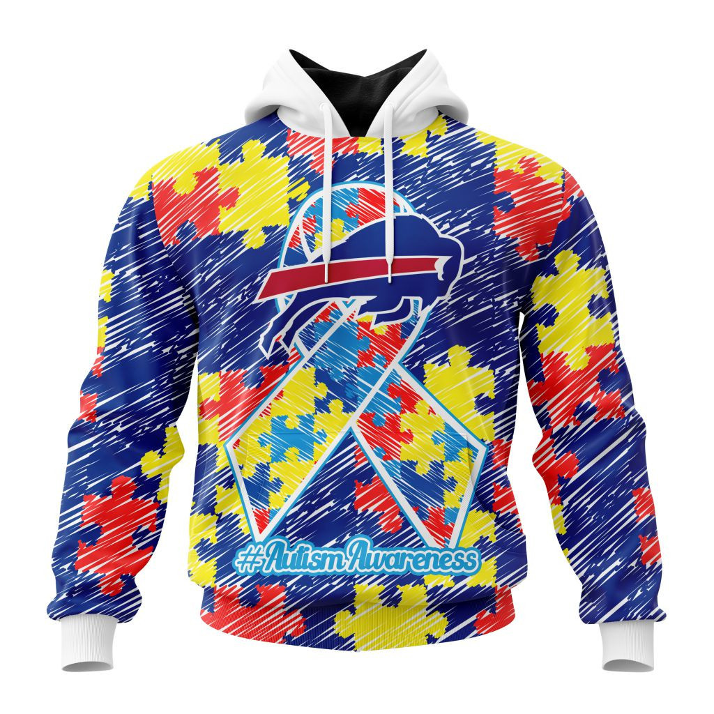 Nfl Buffalo Bills Special Autism Awareness Design St2201 Hoodie Zip Hoodie PH89