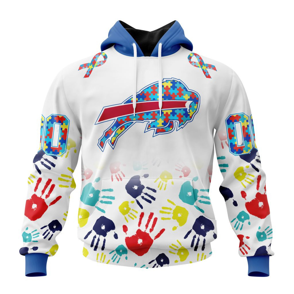 Nfl Buffalo Bills Special Autism Awareness Design St2203 Hoodie Zip Hoodie PH115