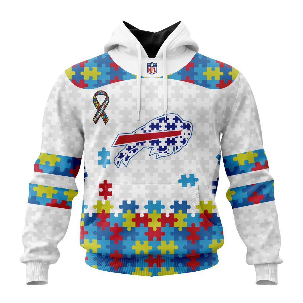 Nfl Buffalo Bills Special Autism Awareness Design St2304 Hoodie Zip Hoodie TR62