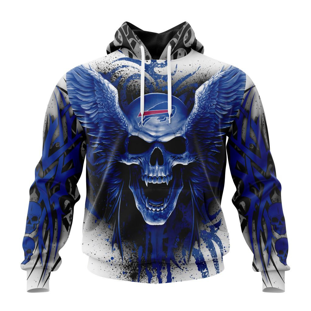 Nfl Buffalo Bills Special Kits With Skull Art St2202 Hoodie Zip Hoodie TR447