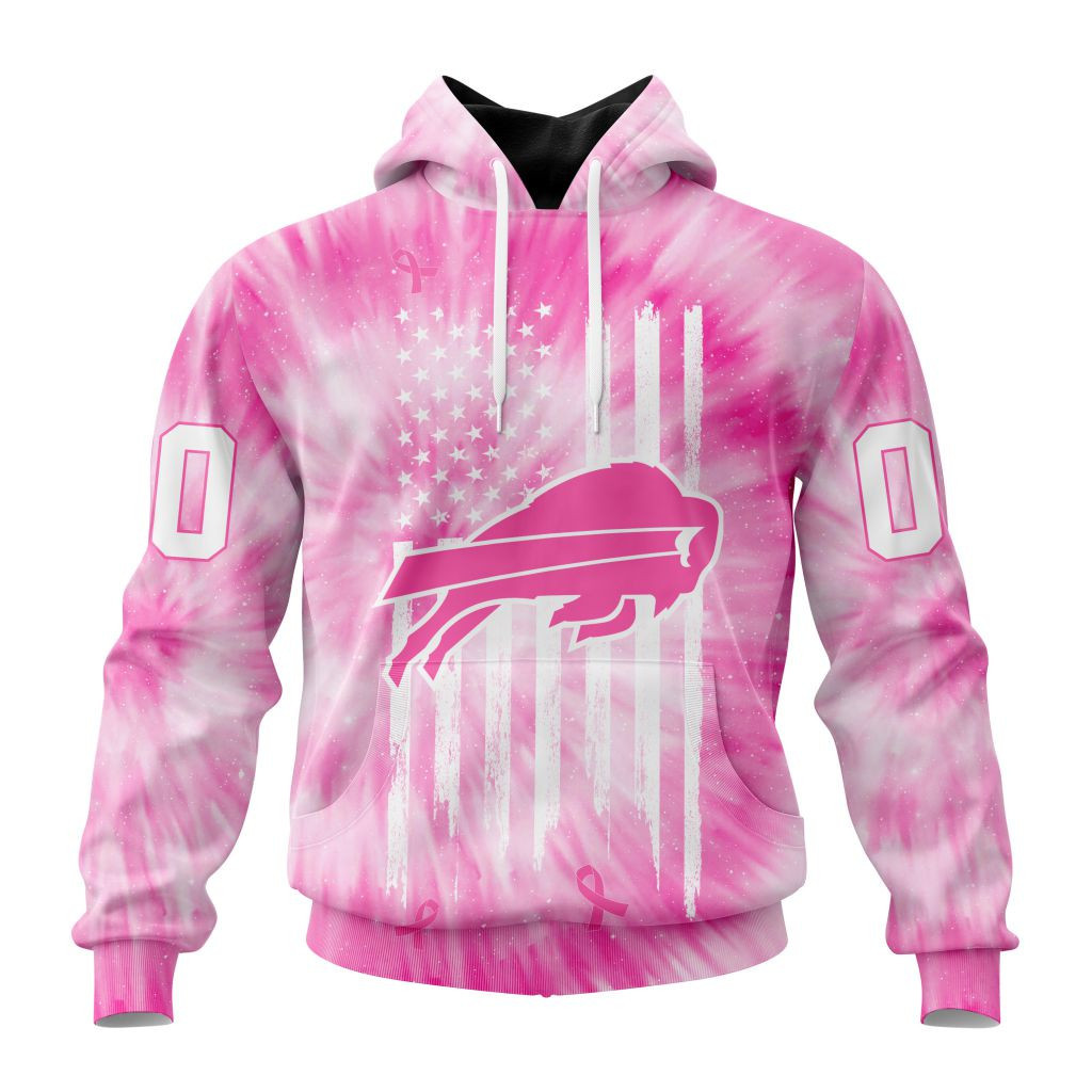 Nfl Buffalo Bills Special Pink Tie Dye St2201 Hoodie Zip Hoodie TR232