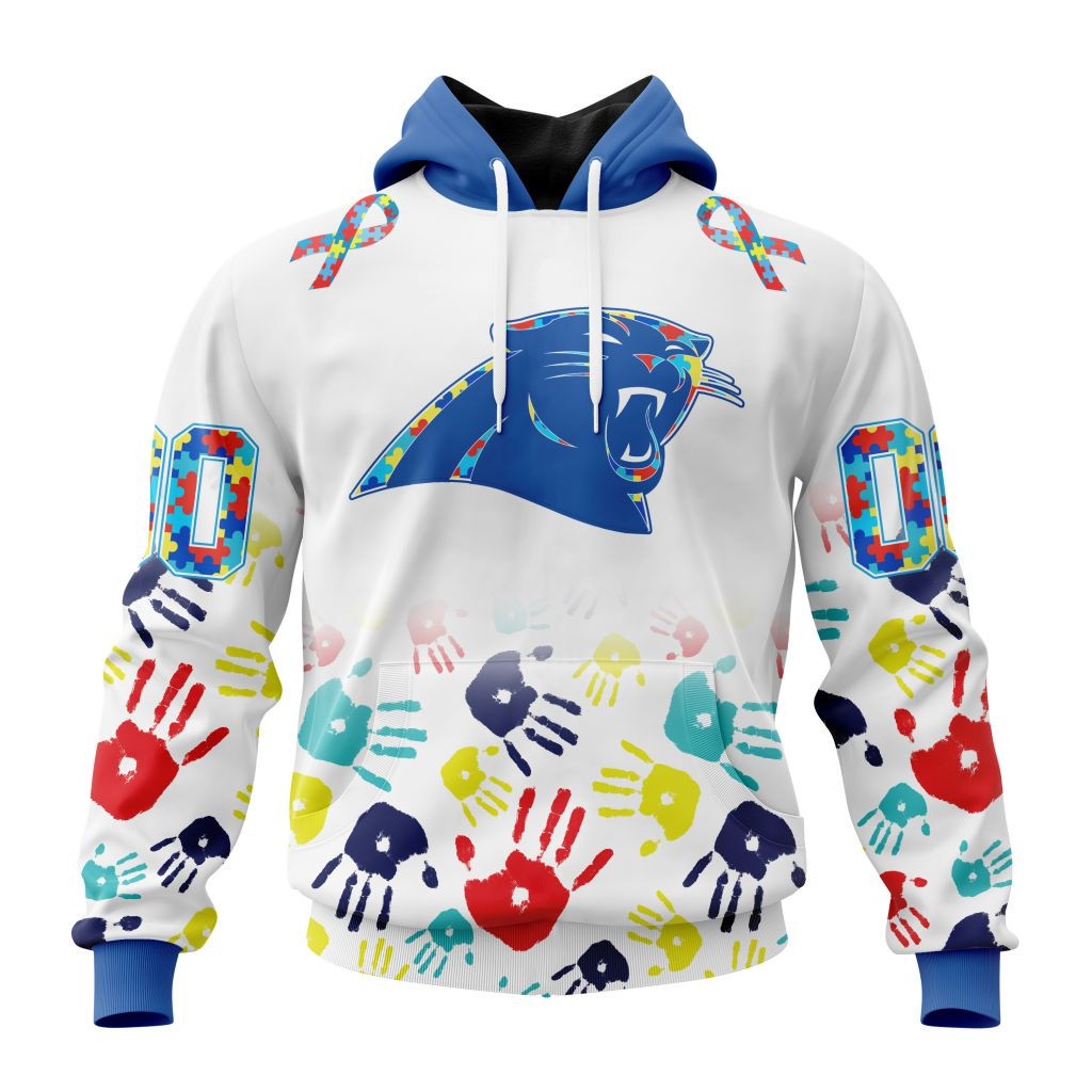 Nfl Carolina Panthers Special Autism Awareness Design St2203 Hoodie Zip Hoodie PH112