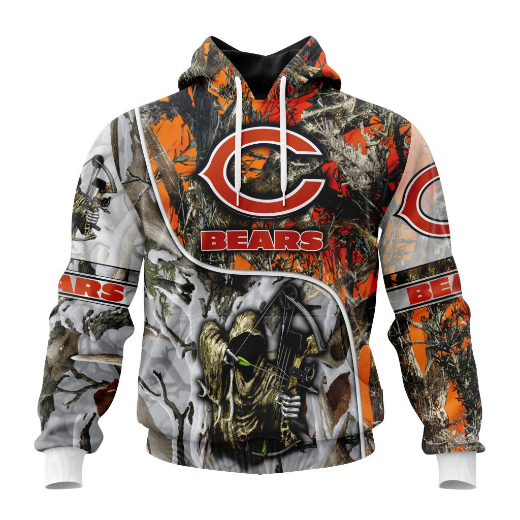 Nfl Chicago Bears Special Fall And Winter Bow Hunting St2203 Hoodie Zip Hoodie TR630