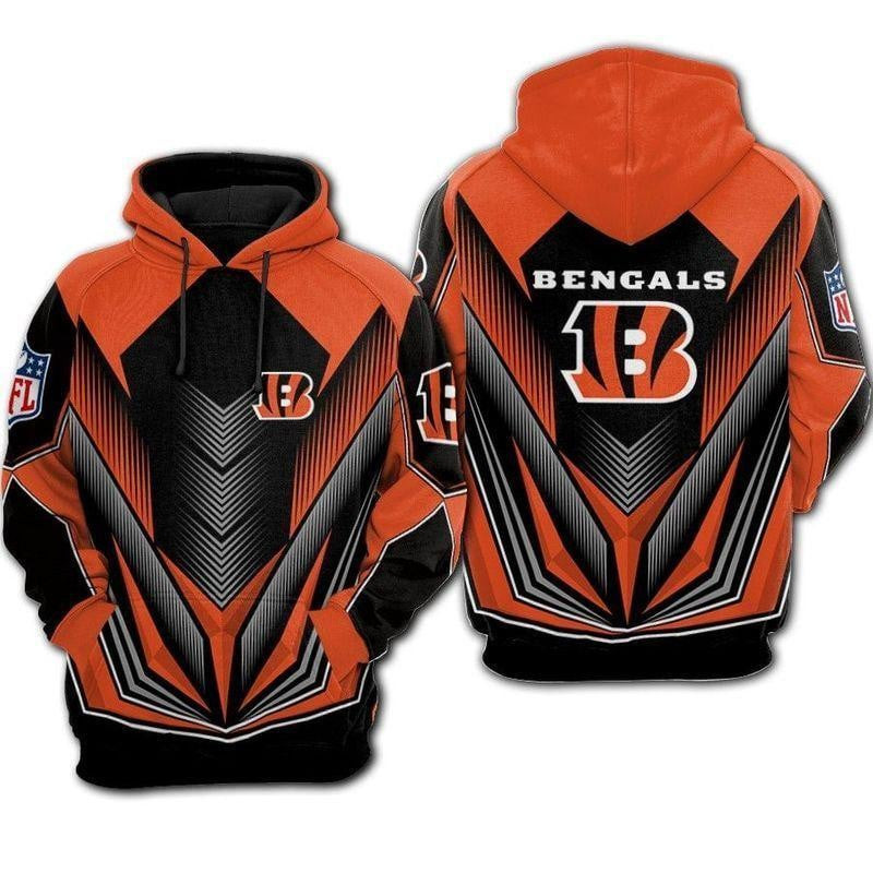 NFL Cincinnati Bengals For Fan Full Printing Fan 3D Hoodie, Zip Hoodie, Sweatshirt TR3402