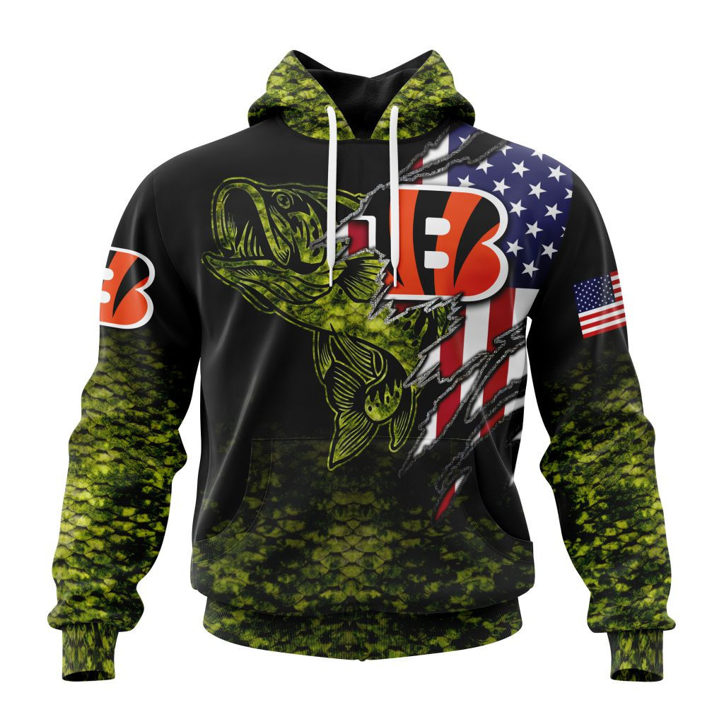 Nfl Cincinnati Bengals Special Camo Fishing St2202 Hoodie Zip Hoodie TR527