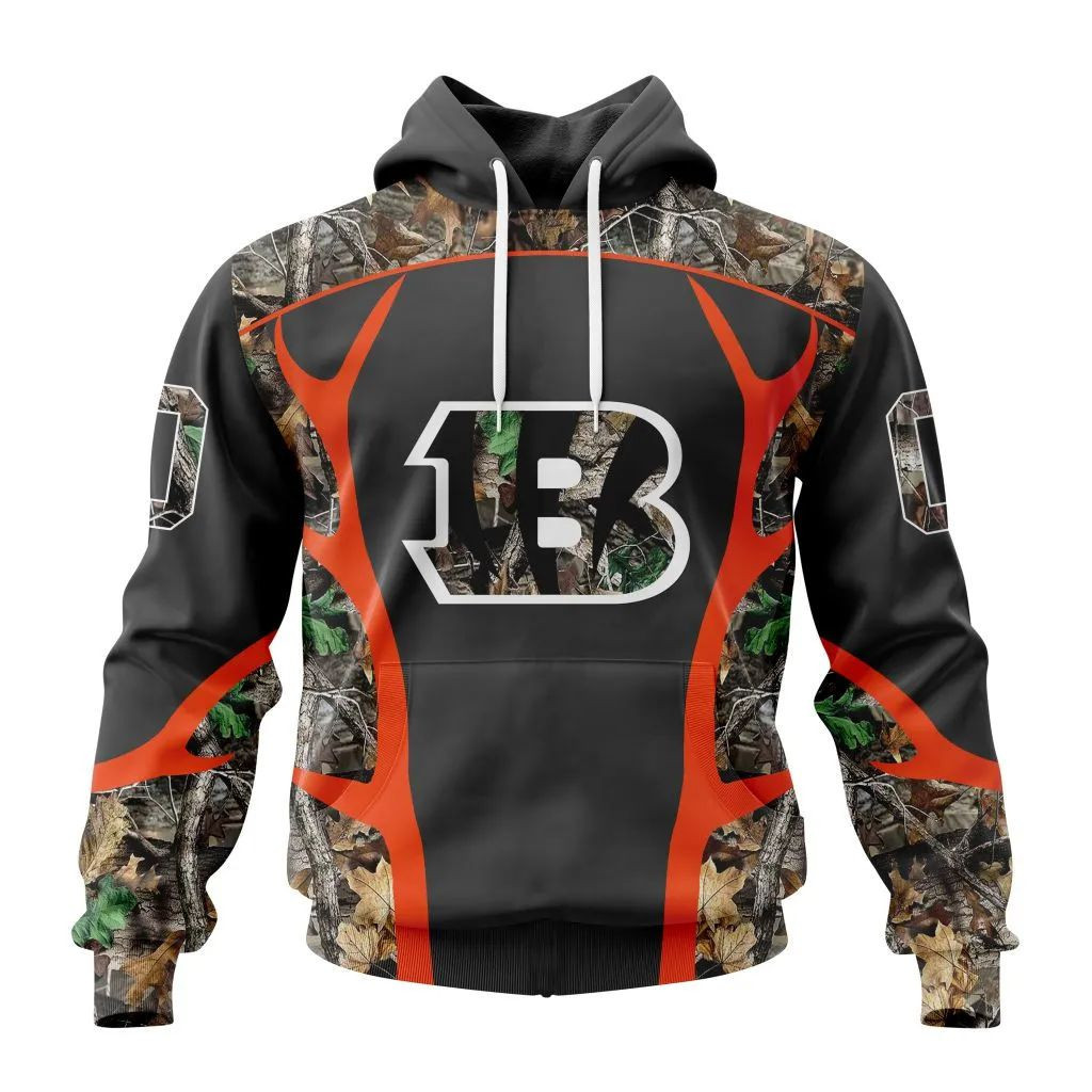 Nfl Cincinnati Bengals Special Camo Hunting Design V2302 Hoodie Zip Hoodie TR28
