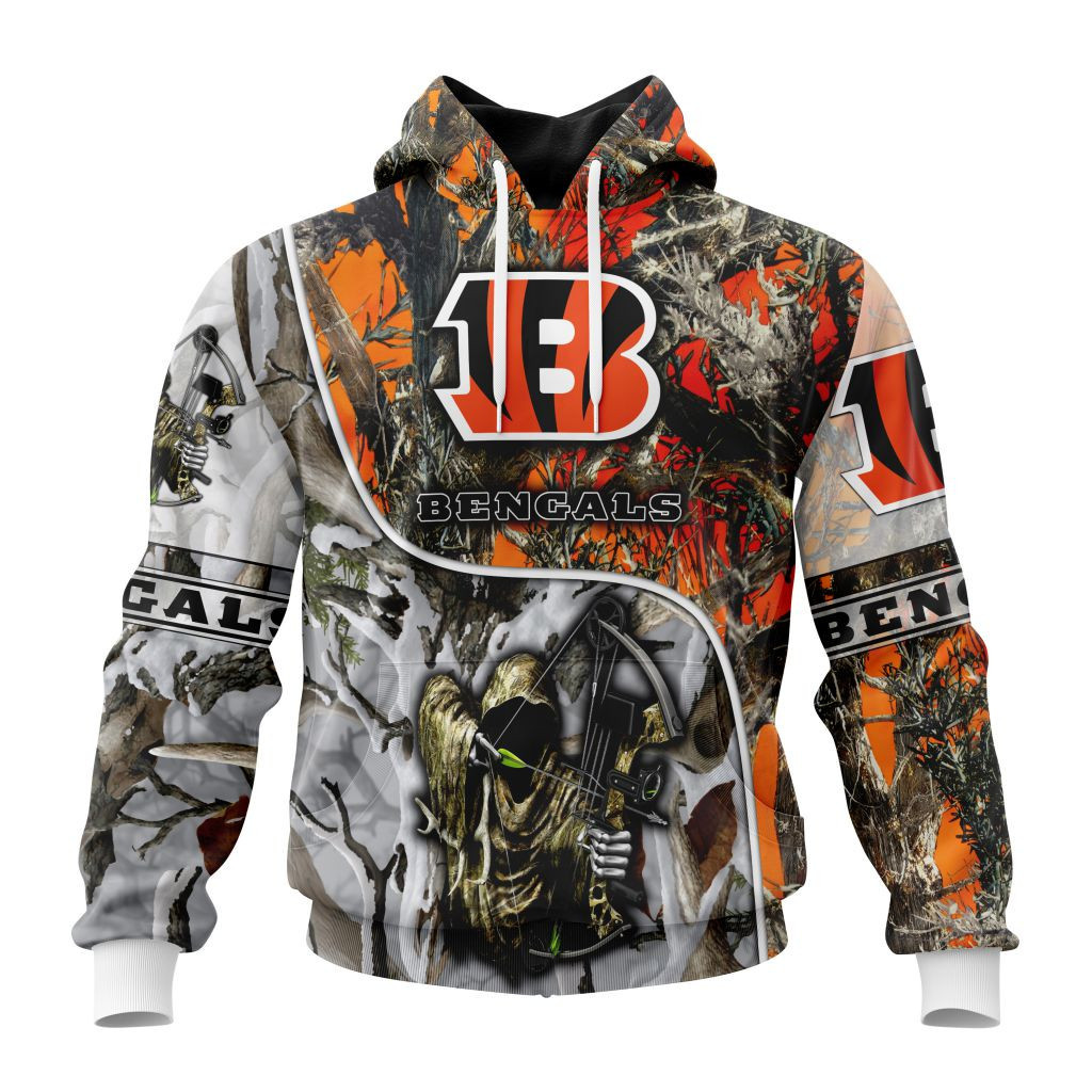 Nfl Cincinnati Bengals Special Fall And Winter Bow Hunting St2203 Hoodie Zip Hoodie TR623