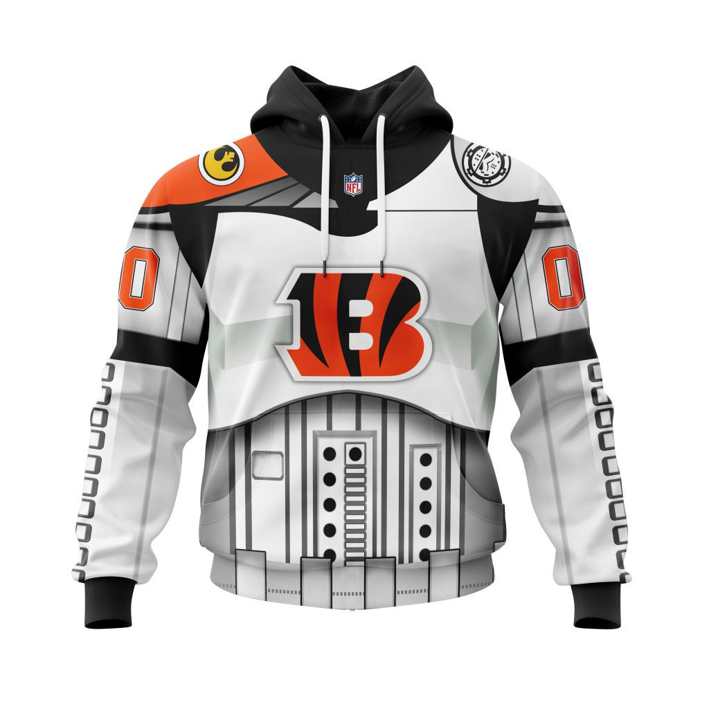 Nfl Cincinnati Bengals Specialized Star Wars May The 4Th Be With You V0322 Hoodie Zip Hoodie TR704
