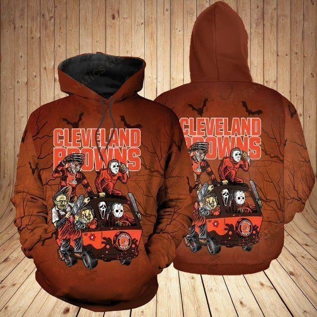 NFL Cleveland Browns Clbr 3D Hoodie, Zip Hoodie, Sweatshirt TR3623