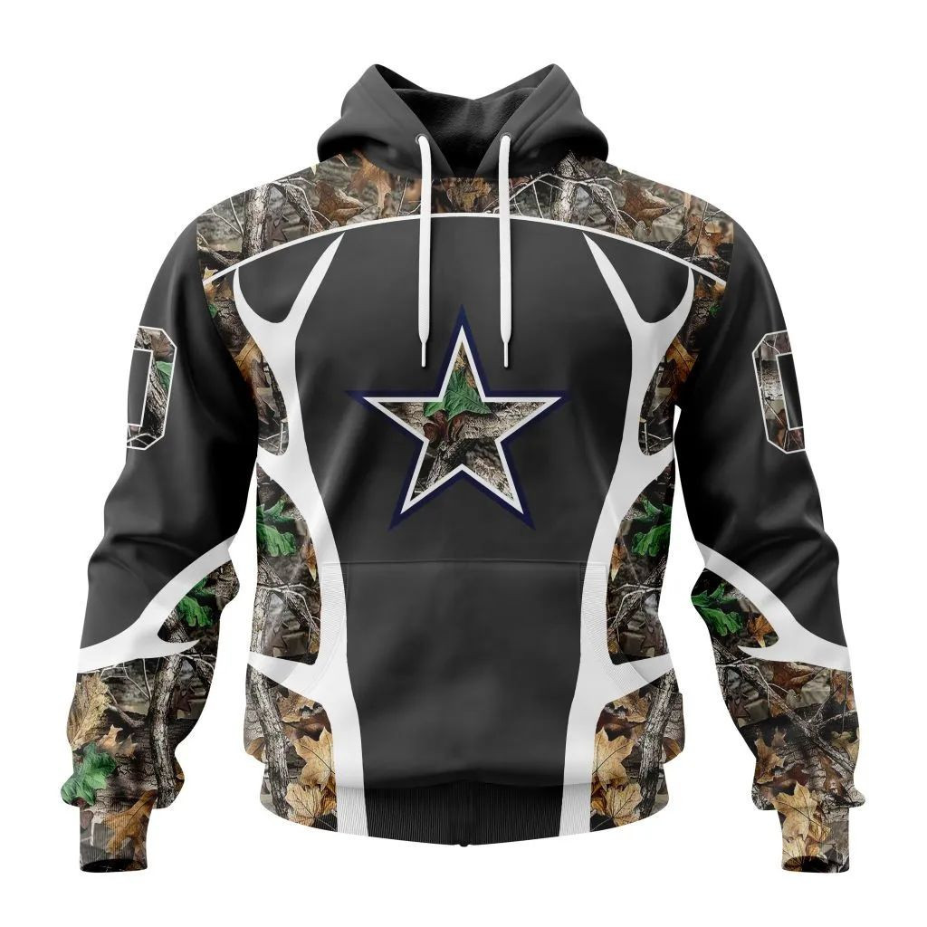 Nfl Dallas Cowboys Special Camo Hunting Design V2302 Hoodie Zip Hoodie TR23