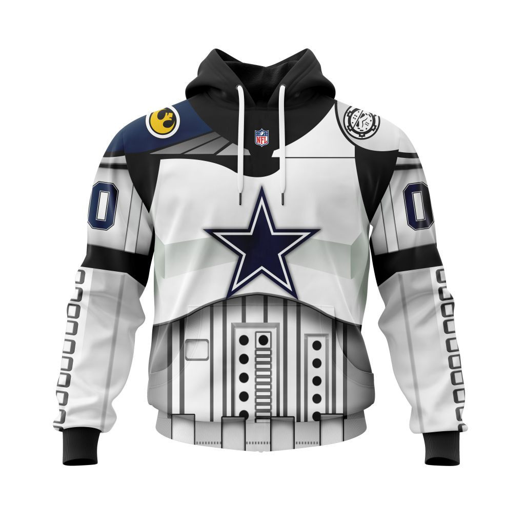 Nfl Dallas Cowboys Specialized Star Wars May The 4Th Be With You V0322 Hoodie Zip Hoodie TR694