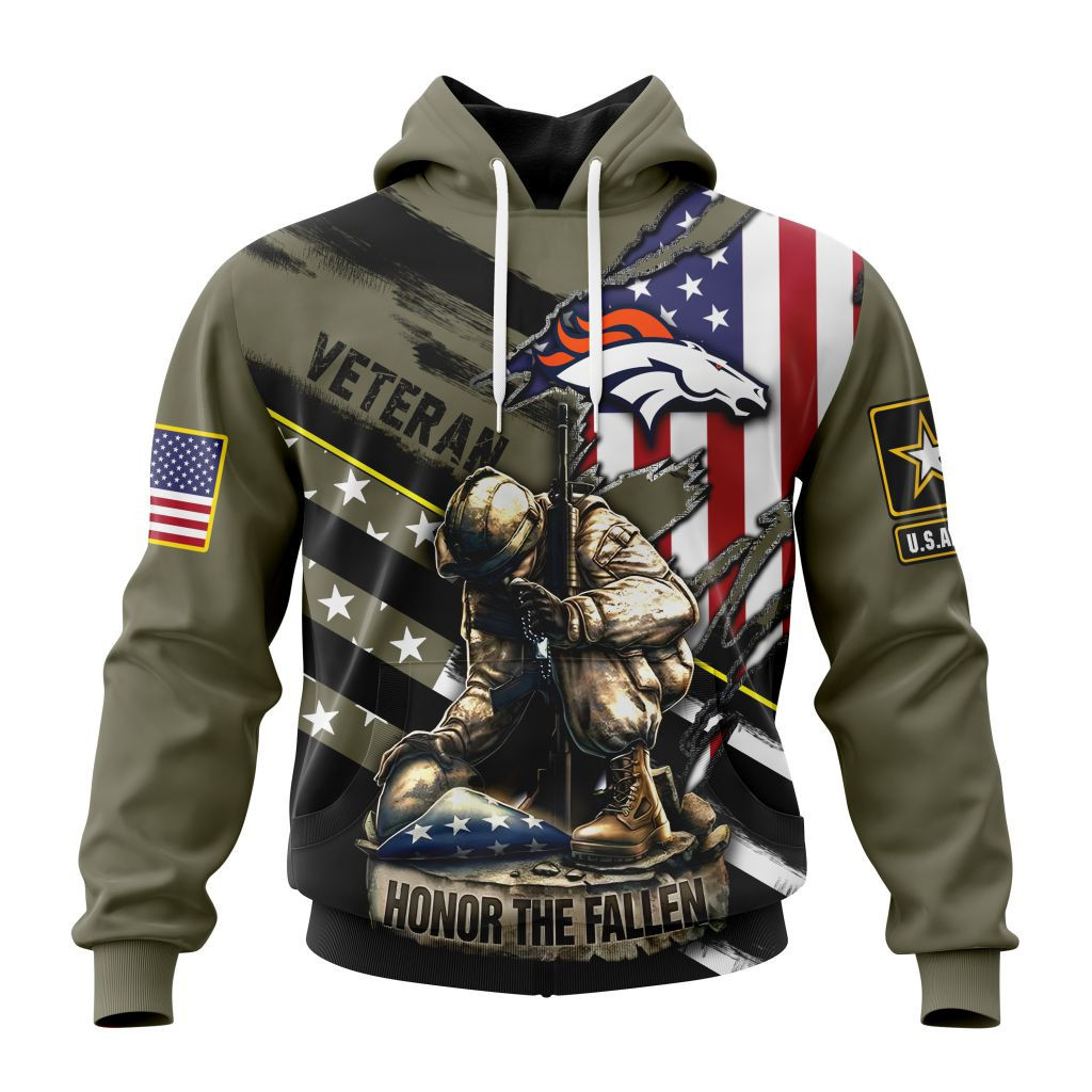 Nfl Denver Broncos  Honor Veterans And Their Families St2202 Hoodie Zip Hoodie TR377