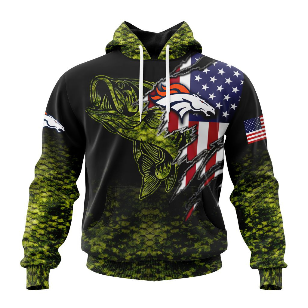 Nfl Denver Broncos Special Camo Fishing St2202 Hoodie Zip Hoodie TR538
