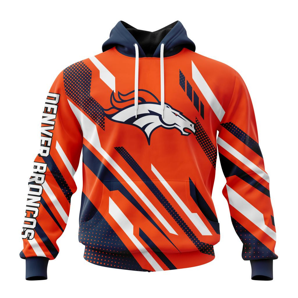 Nfl Denver Broncos Special Motocross Concept St2201 Hoodie Zip Hoodie TR505