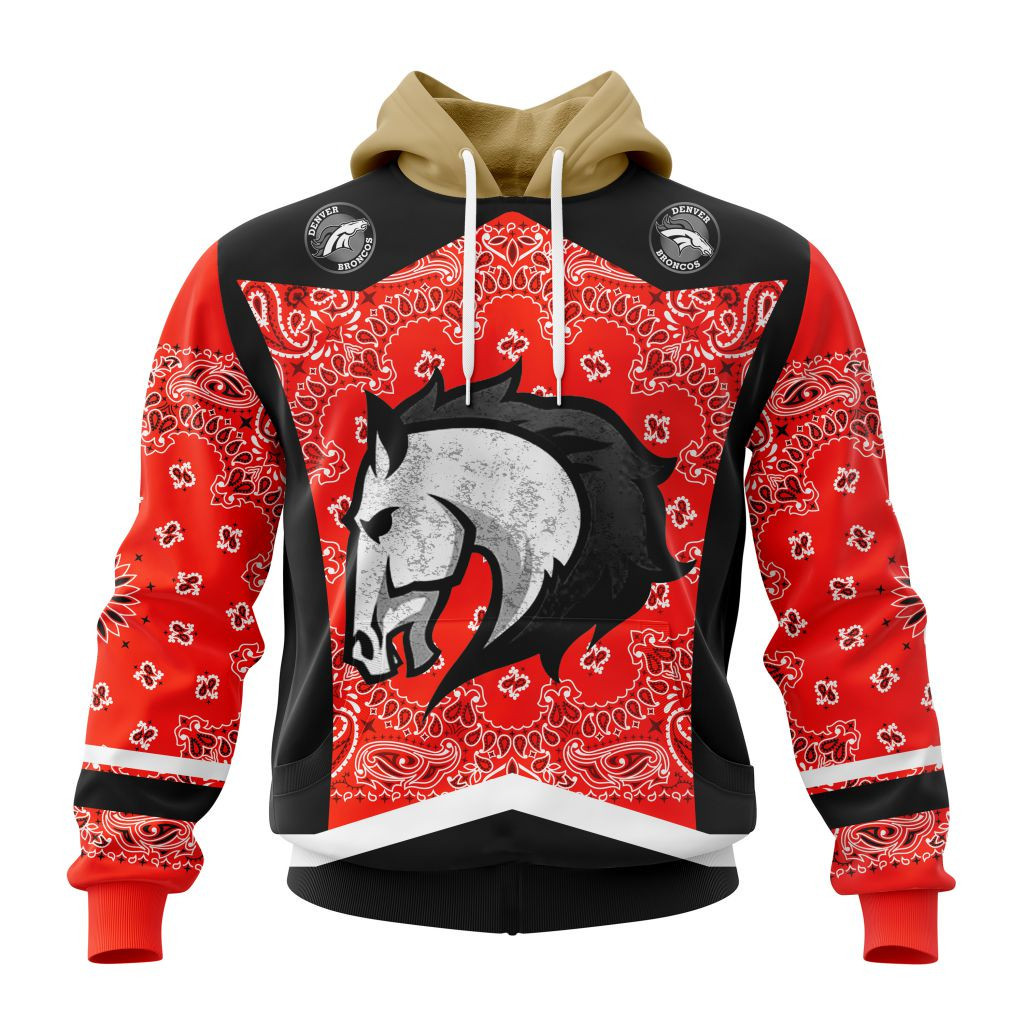 Nfl Denver Broncos Specialized Unisex Kits In Classic Style Hoodie Zip Hoodie PH162