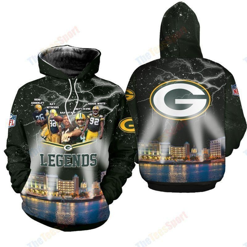 NFL Green Bay Packers 3D Hoodie, Zip Hoodie, Sweatshirt TR3429