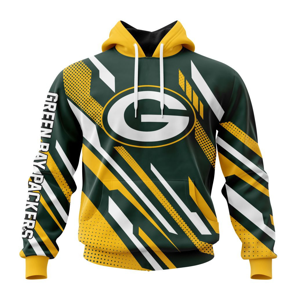 Nfl Green Bay Packers Special Motocross Concept St2201 Hoodie Zip Hoodie TR502