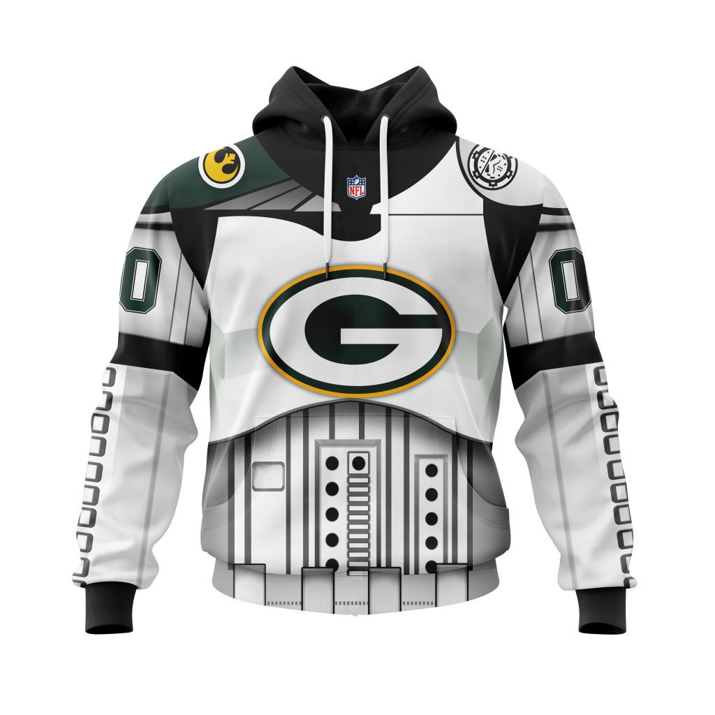 Nfl Green Bay Packers Specialized Star Wars May The 4Th Be With You V0322 Hoodie Zip Hoodie TR685
