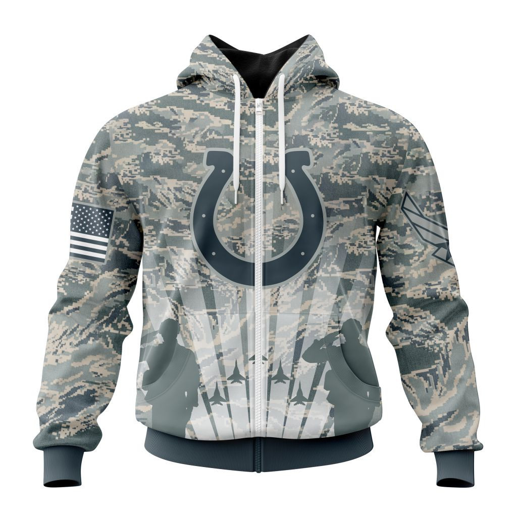 Nfl Indianapolis Colts Honor Us Air Force Veterans St2201 Hoodie Zip Hoodie PH188