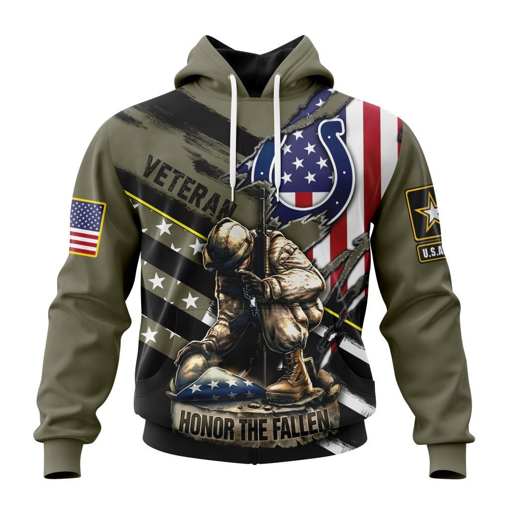 Nfl Indianapolis Colts  Honor Veterans And Their Families St2202 Hoodie Zip Hoodie TR372