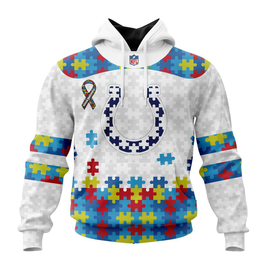 Nfl Indianapolis Colts Special Autism Awareness Design St2304 Hoodie Zip Hoodie TR51