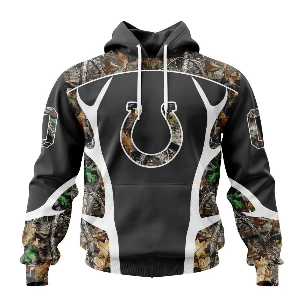Nfl Indianapolis Colts Special Camo Hunting Design V2302 Hoodie Zip Hoodie PH19