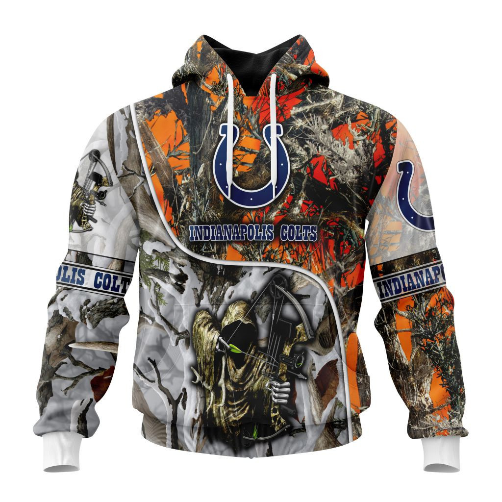 Nfl Indianapolis Colts Special Fall And Winter Bow Hunting St2203 Hoodie Zip Hoodie TR638