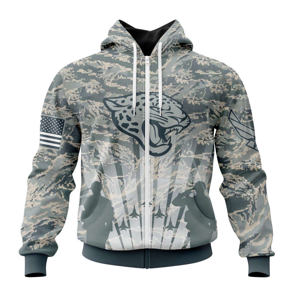 Nfl Jacksonville Jaguars Honor Us Air Force Veterans St2201 Hoodie Zip Hoodie PH187