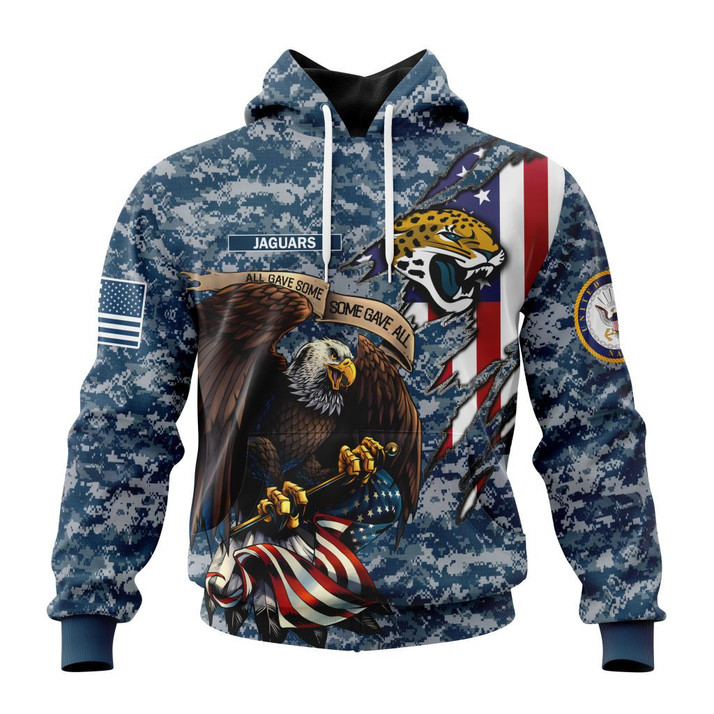 Nfl Jacksonville Jaguars  Honor Us Navy Veterans St2201 Hoodie Zip Hoodie TR339