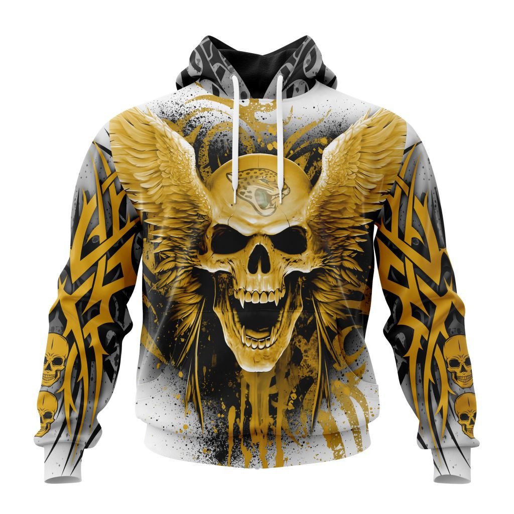 Nfl Jacksonville Jaguars Special Kits With Skull Art St2202 Hoodie Zip Hoodie TR435