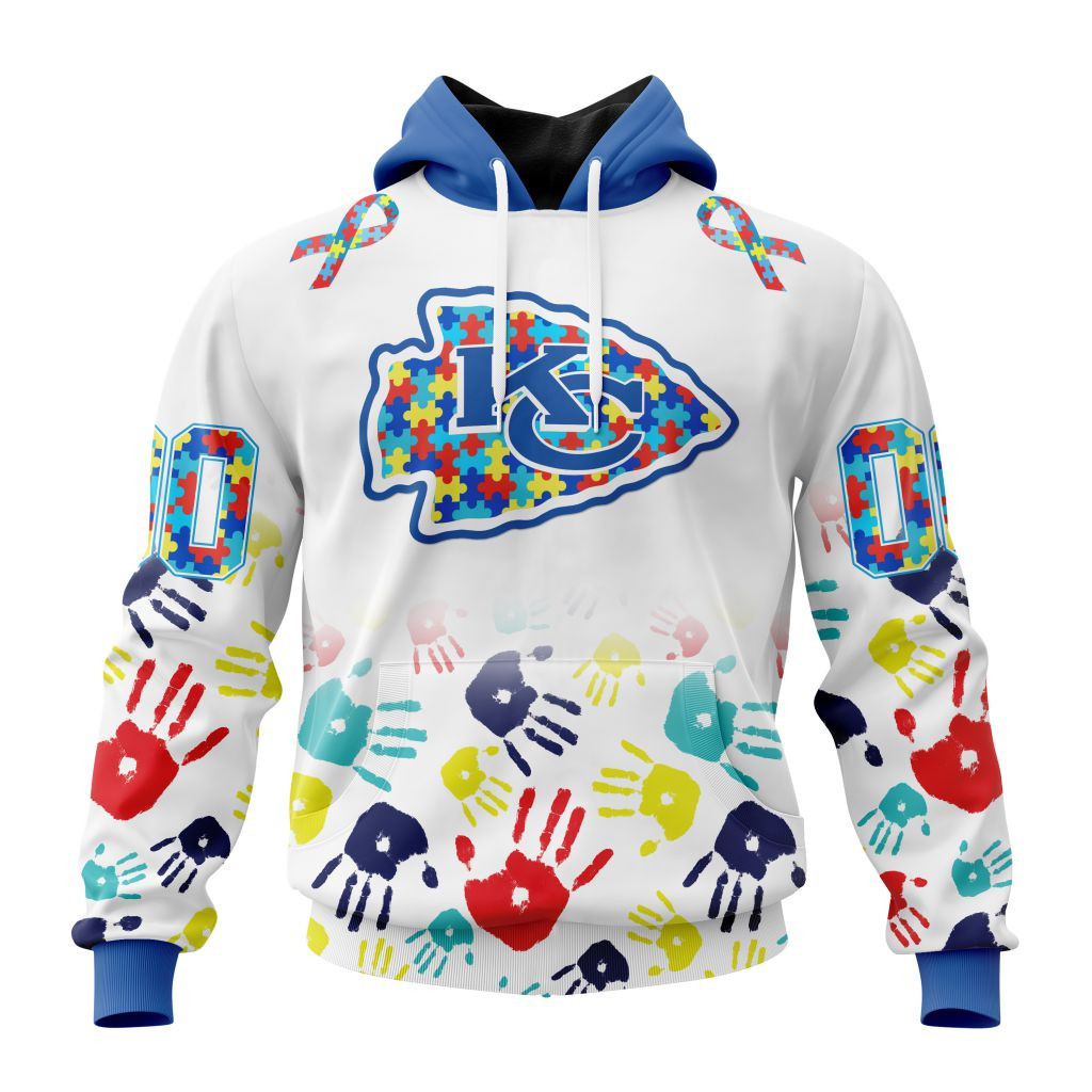 Nfl Kansas City Chiefs Special Autism Awareness Design St2203 Hoodie Zip Hoodie PH105
