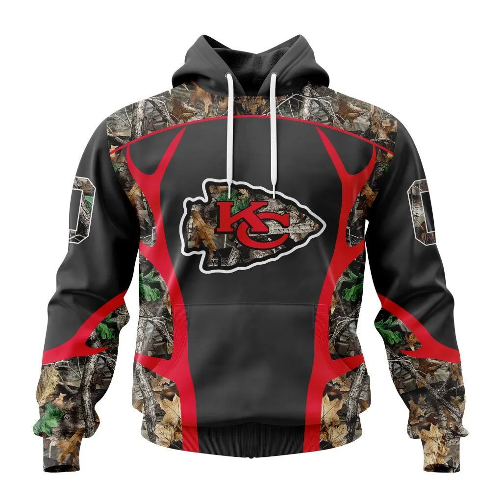 Nfl Kansas City Chiefs Special Camo Hunting Design V2302 Hoodie Zip Hoodie PH17