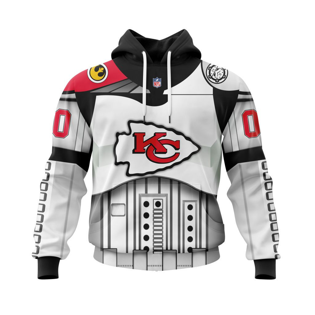 Nfl Kansas City Chiefs Specialized Star Wars May The 4Th Be With You V0322 Hoodie Zip Hoodie TR697
