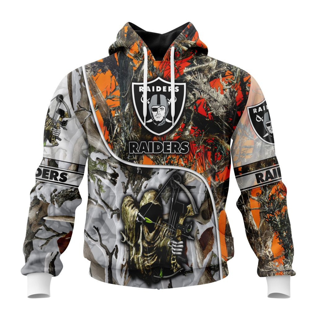 Nfl Las Vegas Raiders Special Fall And Winter Bow Hunting St2203 Hoodie Zip Hoodie TR631