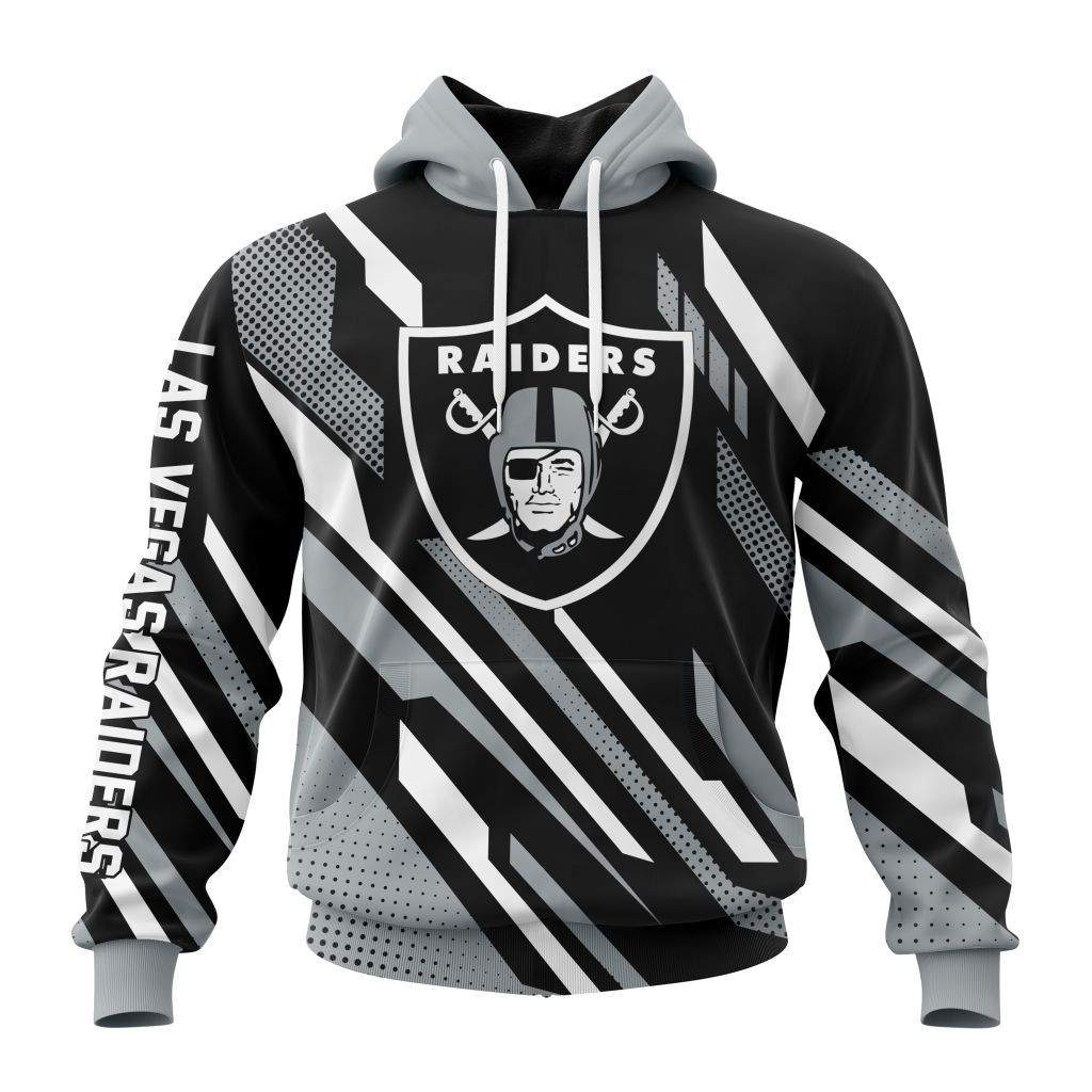 Nfl Las Vegas Raiders Special Motocross Concept St2201 Hoodie Zip Hoodie TR495