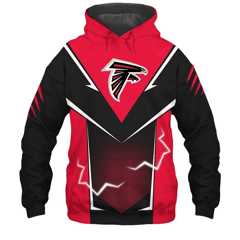 NFL League Atlanta Falcons 3D Printed Hoodie V159