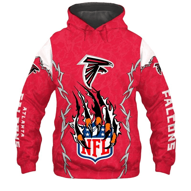 NFL League Atlanta Falcons 3D Printed Hoodie V232